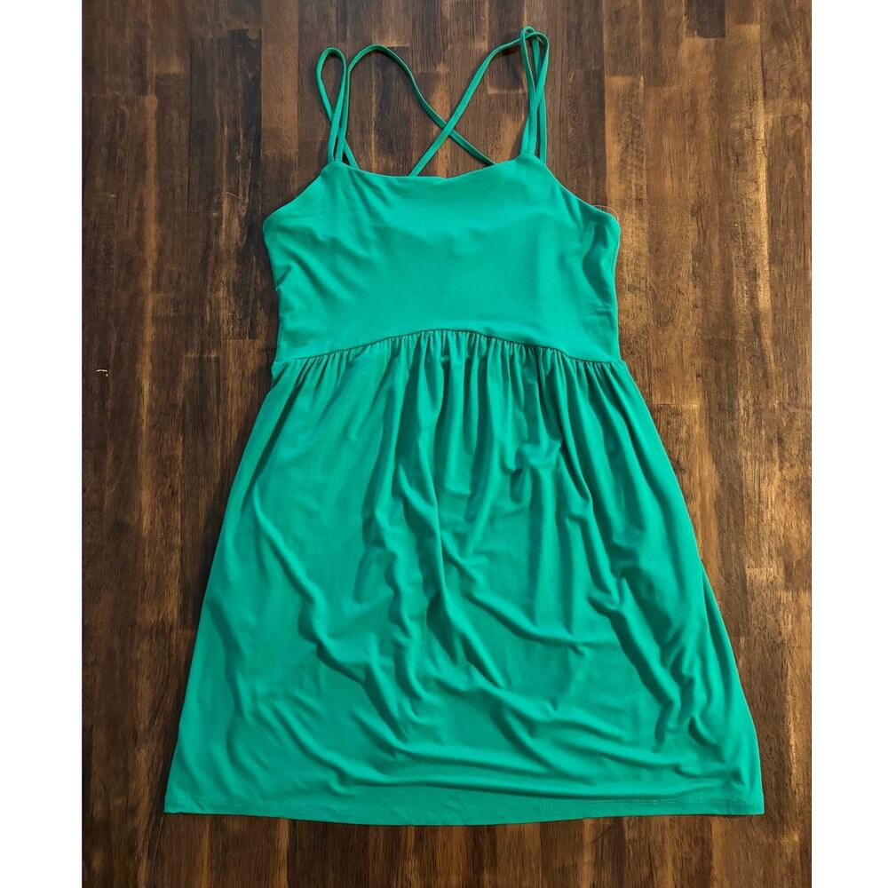 Old Navy Women’s Medium Dress Mini Short Cami Cross Back Straps Sundress